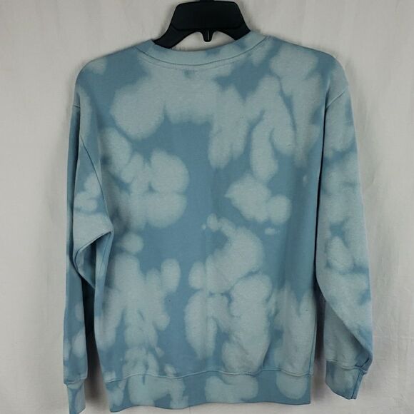 Pink Floyd Women's Small Blue Tie-Dye Sweatshirt - Picture 3 of 7